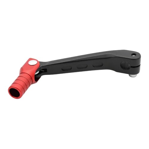 BritBolt Faltenschalthebel-Schalthebel CNC Aluminium Rot kompatibel mit CRF150F CRF230F CRF 150F 230F Dirt Bike Motocross Motorcycle 2003-2017 Modelle(Red) von BritBolt