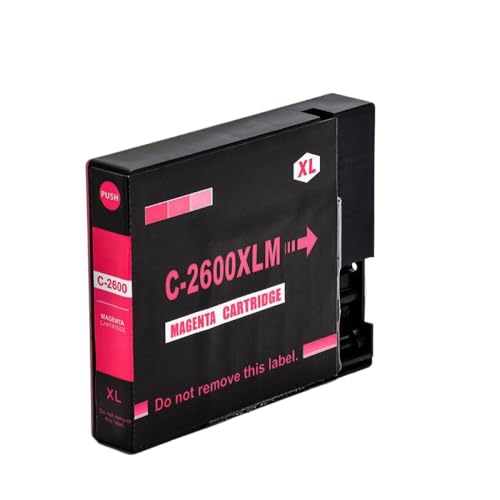 BritBolt Kompatibel mit 2600 PGI2600 PGI2600XL Universal Fit Ink Patrone für Maxify IB4060 MB5060 MB5160 MB5360 MB5460 Drucker -Drucker -Drittanbieter -Ersatz(1pcs Mag) von BritBolt