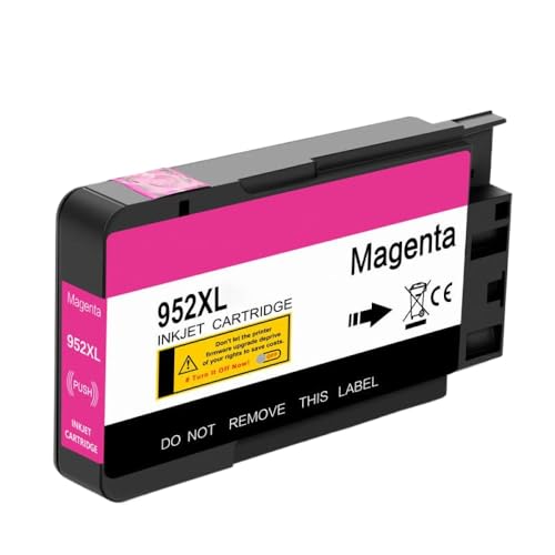 BritBolt Kompatibel mit 952 952xl Universal Fit Ink Patrone für OfficeJet Pro 7740 8210 8216 8218 8710 8715 8740 8720 8725 8730 Drucker -Drittanbieter Ersatz(Magenta) von BritBolt