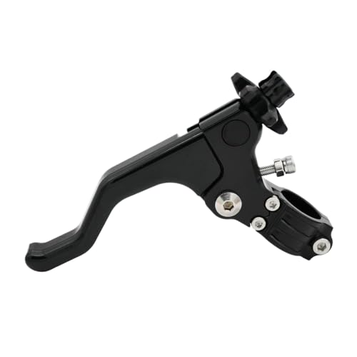 BritBolt Universal Motorcycle Short Stunt Kupplungshebel, kompatibel mit Excf XC XCF SX SXF TPI -Modelle 125 250 300 350 450 500 530(Black) von BritBolt