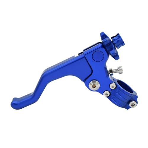 BritBolt Universal Motorcycle Short Stunt Kupplungshebel, kompatibel mit Excf XC XCF SX SXF TPI -Modelle 125 250 300 350 450 500 530(Blue) von BritBolt
