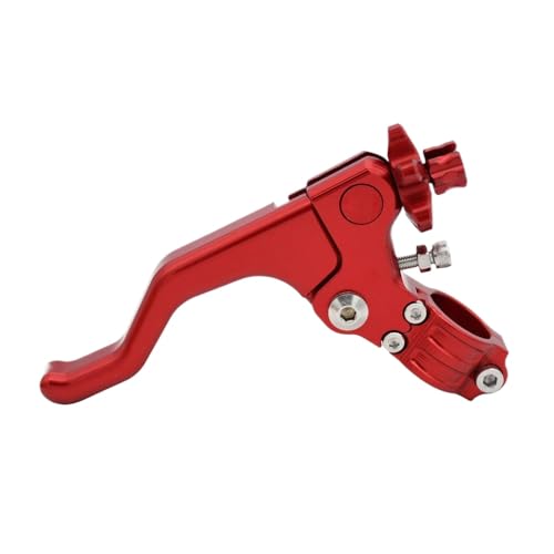 BritBolt Universal Motorcycle Short Stunt Kupplungshebel, kompatibel mit Excf XC XCF SX SXF TPI -Modelle 125 250 300 350 450 500 530(Red) von BritBolt