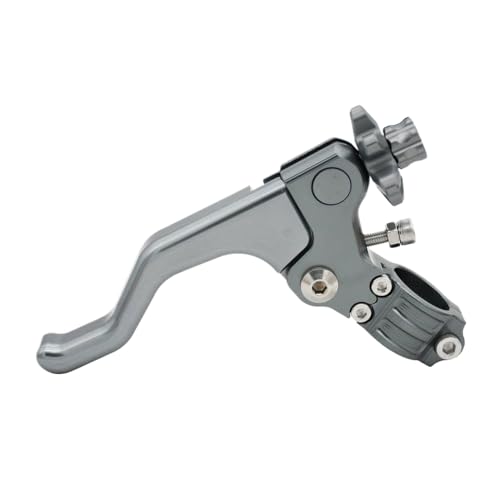 BritBolt Universal Motorcycle Short Stunt Kupplungshebel, kompatibel mit Excf XC XCF SX SXF TPI -Modelle 125 250 300 350 450 500 530(Titanium) von BritBolt
