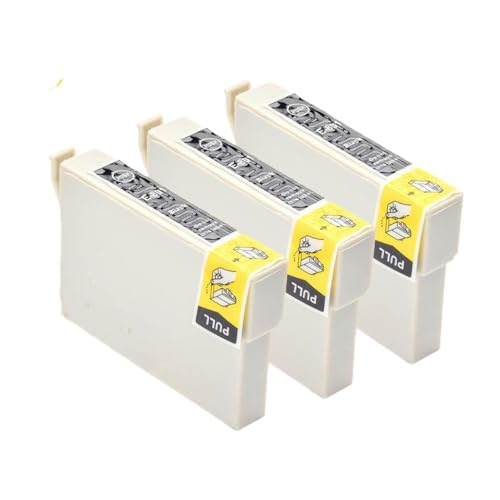Kompatibel mit T0801 T0802 T0803 T0804 T0805 T0806 Universal Fit Color Tinte Patrone für Stylus Photo R265 Rx610 Druckermodelle Dritter Austausch von Drittanbietern(3pcs Black) von BritBolt