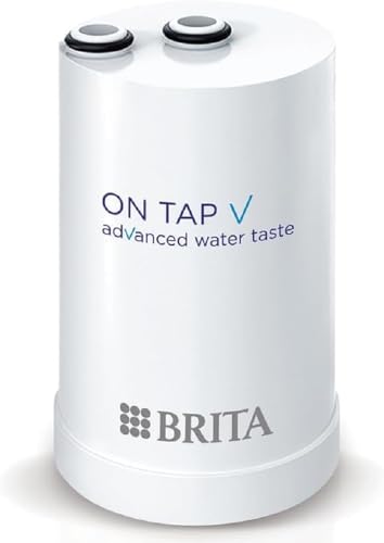 BRITA ON TAP V (600L) Wasserfilterkartusche - Für nachhaltiges Wasser mit gutem Geschmack, reduziert Mikropartikel, Schwermetalle und andere geschmackverändernde Substanzen von Brita