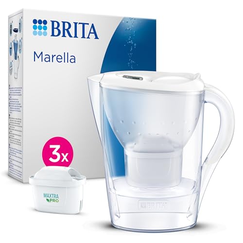 Brita Filterkanne Marella +3 Maxtra Pro PP weiß Polypropylen 2,4 l 150 l Brita Filterkanne Marella +3 Maxtra Pro PP weiß Polypropylen 2,4 l 150 l von BRITA