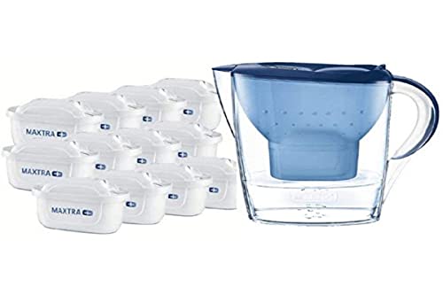 Brita Marella blau Jahrespaket inkl. 12 MAXTRA+ von Brita