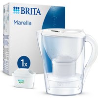 Brita - Tischwasserfilter Marella weiss, 2,4 l Füllmenge Wasserfilter von Brita