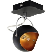 Britop Lighting Wandleuchte Kana 2722104 schwarz gold Metall G9 von Britop