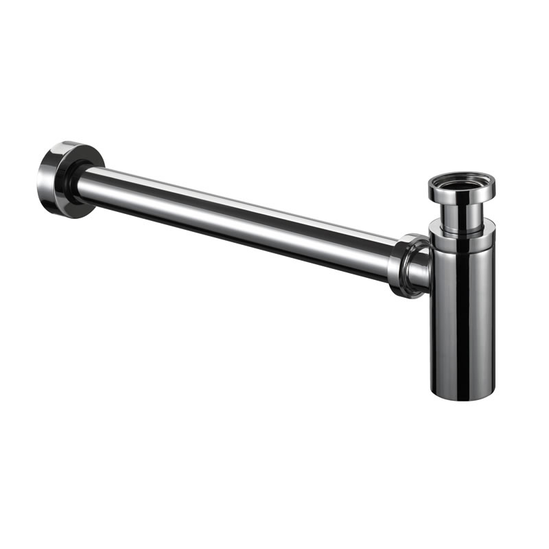 Siphon & Tauchrohre Retro/Vintage - Chrom/Schwarz von Britton Bathrooms von Britton Bathrooms