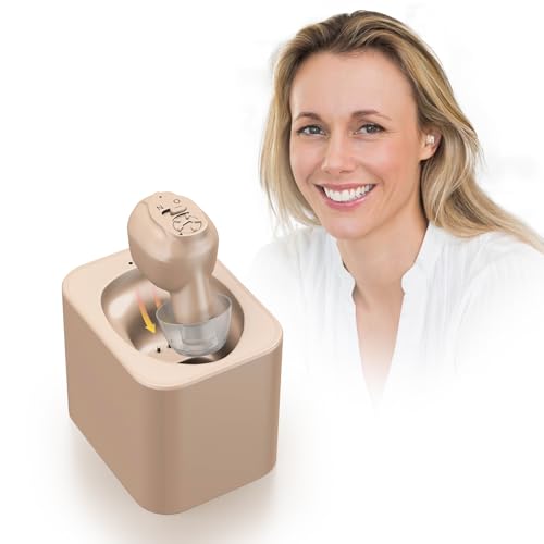 Britzgo Neues Gerät zur Geräuschunterdrückung Kompakt und tragbar mit Ladekoffer (beige) von Britzgo