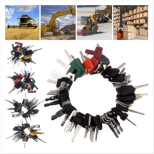 Brivulgent 105 Schlüsselset, Bauschlüssel-Master-Set kompatibel mit Cat Caterpillar Case JD John Deere Hyster Komatsu Takeuchi Lucas Ford New Holland Schlüssel für schwere Maschinen Brivulgent 105 Schlüsselset, Bauschlüssel-Master-Set kompatibel mit Cat Caterpillar Case JD John Deere Hyster Komatsu Takeuchi Lucas Ford New Holland Schlüssel für schwere Maschinen von Brivulgent