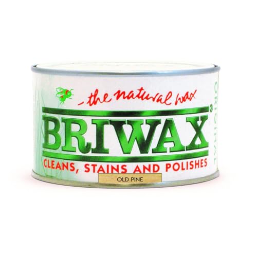 BRIWAX ORIGINAL fast drying Wax Polish (Old Pine, 400 gram) von Briwax