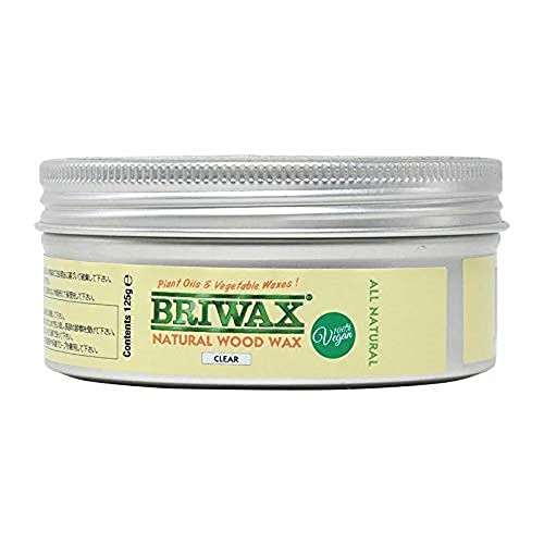 Briwax BWNWX125 Holzwachs, 125 ml, transparent von Briwax