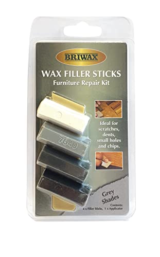Briwax Wachskittstangen, Grau von Briwax