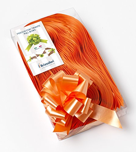 Brizzolari Conf. 50 schnelle Schleifen von Nastri, Orange, 31 mm, Event Laurea Brizzolari Conf. 50 schnelle Schleifen von Nastri, Orange, 31 mm, Event Laurea von Brizzolari