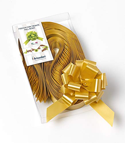 Brizzolari Schleifen, 50 Stück - Gold Brizzolari Schleifen, 50 Stück - Gold von Brizzolari