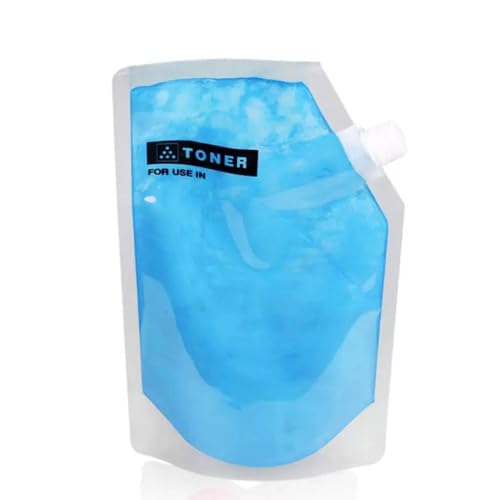 BrmElok 1 kg 1 Sacktonerpulver kompatibel mit T-FC50 2555C 3055C 3555C 4555C 5055C Drucker(Cyan 1000g) von BrmElok