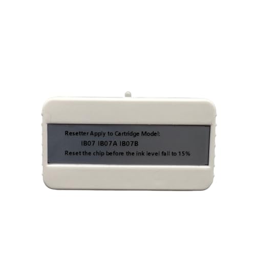 BrmElok IB07A IB07B IB07 Tintenpatronen-Chip-Resickter kompatibel mit PX-M6011F PX-M6010F PX-S6010-Druckern BrmElok IB07A IB07B IB07 Tintenpatronen-Chip-Resickter kompatibel mit PX-M6011F PX-M6010F PX-S6010-Druckern von BrmElok