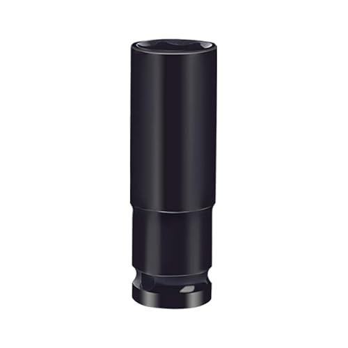 1/2 Zoll Drive, 13 mm, tiefe Schlagbuchse – Heat-Treated CR-V Stahl, 78 mm Länge, 6-Punkt-metrische Größen für Auto- & Heimreparatur (22 mm) von BroLuka