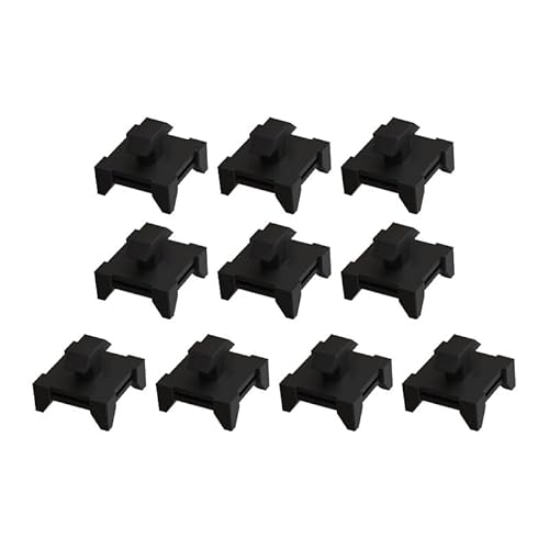 10 x Kabelhalter Groove Clips von BroLuka