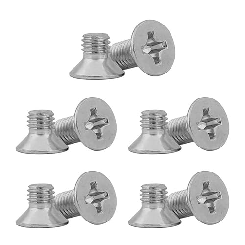 10Pcs Door Latch Keep, M3.5 M4.0 Grub Screws Bolt for Door Handle (M2.5M3x5) von BroLuka