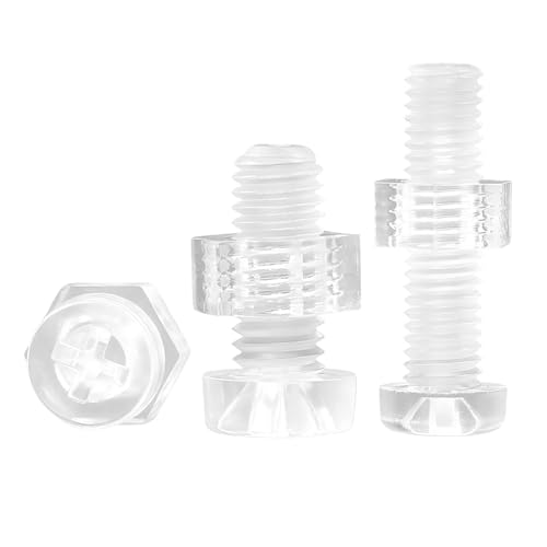 20 PCS Plastic Bolts and Nuts Set (M6x25) von BroLuka