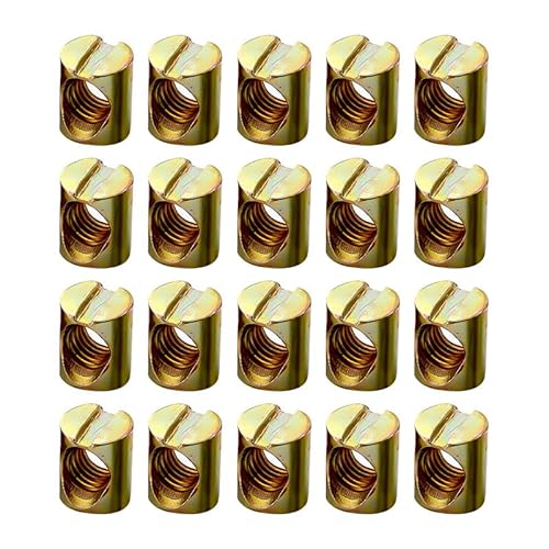 20 Stück Möbelmuttern (8 x 20 mm) von BroLuka