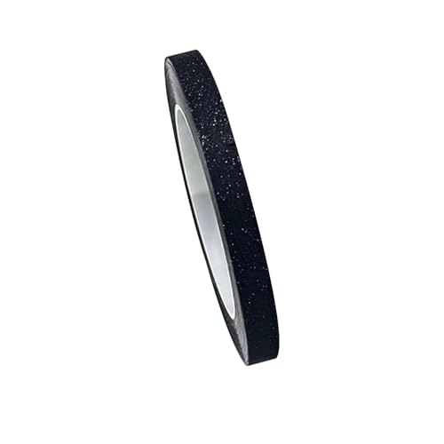 BroLuka 1 Roll Glitter Washi Tape 20mm*50m Sparkling Decorative Tapes Self Adhesive Masking Tape for DIY Crafts Wrapping,Black (Light gold,20mmx50m) von BroLuka