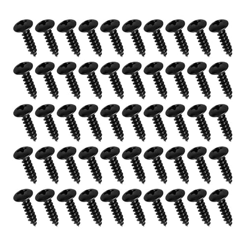 M5 x 35 mm schwarze Selbstklebeschrauben, (M3 x 30) von BroLuka