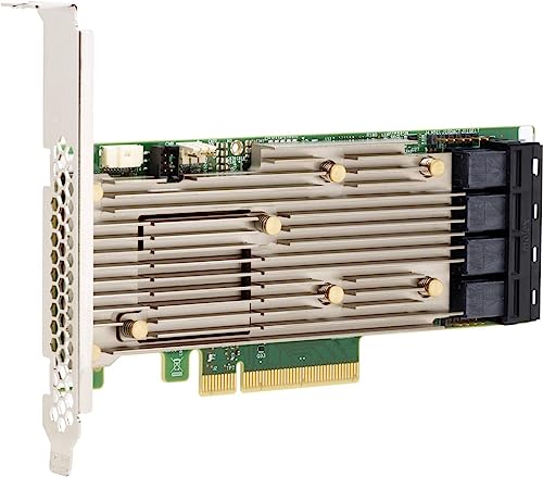 Broadcom 05-50011-00 9460-16i Speichercontroller (RAID) - Plug-in-Karte - Low-Profile Schwarz/Grün von Broadcom