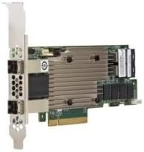 Broadcom 05-50031-00 9480-8i8e Speichercontroller (RAID) - Plug-in-Karte - Low-Profile Silber von Broadcom