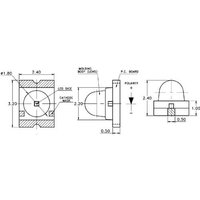 Broadcom ASMT-BR20-AS000 SMD-LED Sonderform Rot 650 mcd 15° 20mA 2V Tape cut Broadcom ASMT-BR20-AS000 SMD-LED Sonderform Rot 650 mcd 15° 20mA 2V Tape cut von Broadcom