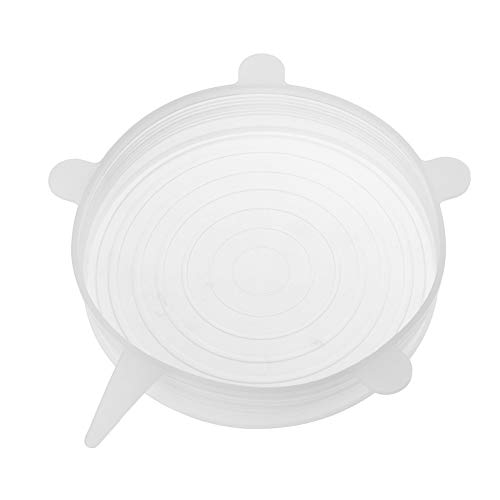 Broadroot Hitzebeständige Wiederverwendbare Stretch Silikon Deckel Universal Lebensmittel Wrap Bowl Pot Pan Abdeckung Geschirr Deckel Küche Kühlschrank Geschirr Zubehör (14cm) von Broadroot