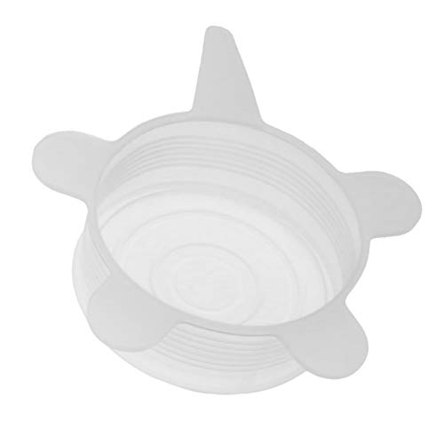 Broadroot Hitzebeständige Wiederverwendbare Stretch Silikon Deckel Universal Lebensmittel Wrap Bowl Pot Pan Abdeckung Geschirr Deckel Küche Kühlschrank Geschirr Zubehör (6.5cm) von Broadroot