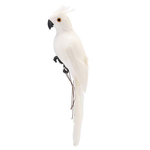 Broadroot Kreative Schaum Feder künstlicher Papagei Nachahmung Vogel Modell