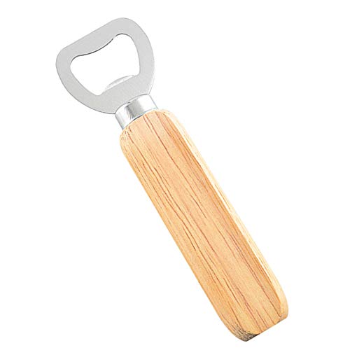Broadroot Tragbare Edelstahl Flaschenöffner Holzgriff Trinken Bier Launcher Bierflaschen öffner Küchenhelfer Geschenk Werkzeuge von Broadroot