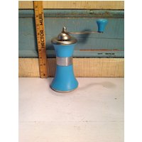 Vintage Pfeffer Mühle Türkis 70' von BrocanteMitchVintage