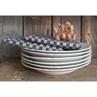 Rar 6 Antike Tellerspeisentellersuppenteller Um 1910/1915 Aus Schwerem Porzellaneisenstein...weisses Ess Geschirr Rar 6 Antike Tellerspeisentellersuppenteller Um 1910/1915 Aus Schwerem Porzellaneisenstein...weisses Ess Geschirr von BrocanteundAntikes