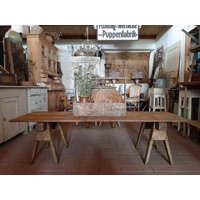 Rar Antiker Tischindustrietischcouchtischwerkkonsoleindustrie Style Tischindustriekonsoleloft Tischloft Couchtischvintage Tisch von BrocanteundAntikes