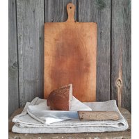 Rar Antikes Kleines Brotbrettschneidbrettbauernbrettküchenbrettholzschneidbrettkäsebrettwurstbrettkräuterbrettbrett Zum Anrichten von BrocanteundAntikes