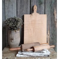 Rar Antikes Schneidbrettbauernbrettküchenbrettholzschneidbrettkäsebrettwurstbrettkräuterbrettbrett Zum Anrichten von BrocanteundAntikes