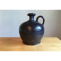Krug Mcm Keramik Deep Blue Vase von BrockiStop