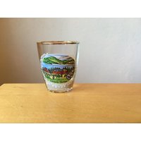 Vintage Titisee Schnapsglas Zweier Set Schwarzwald Germany Souvenir von BrockiStop