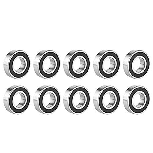 Broco 10Pcs 6205-2RS High Speed beidseitige Dichtung Rillenkugellager Raceway Broco 10Pcs 6205-2RS High Speed beidseitige Dichtung Rillenkugellager Raceway von Broco