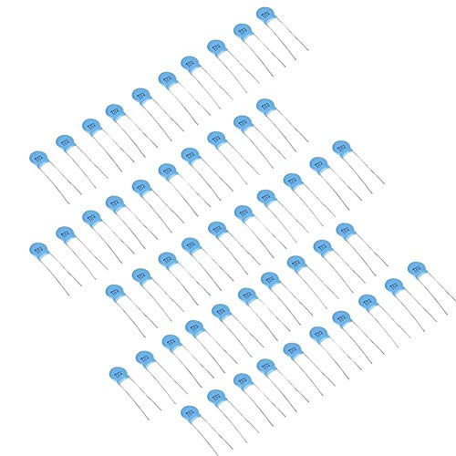 Broco 50Pcs 1000V 104M 0.1uF 100nF 1000V Hochspannungs Disc Keramikkondensatoren Set von Broco