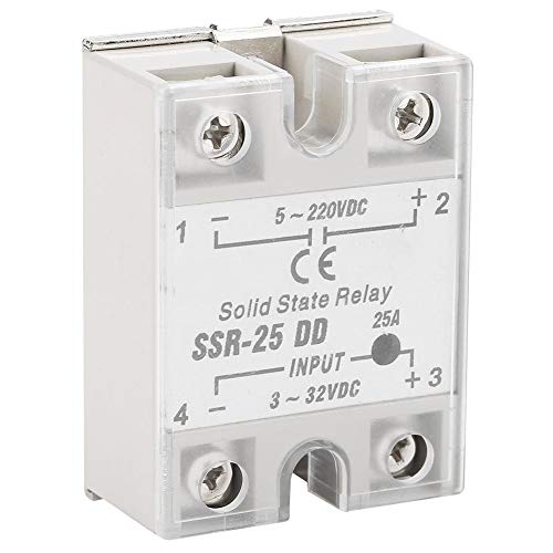 Broco SSR-25 DD 25A 5-220VDC Solid State Relais for die Industrieautomation Prozess von Broco