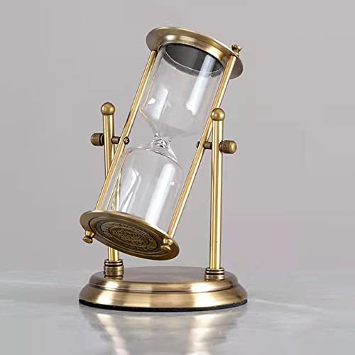 Brogtorl Leere Flasche Sanduhr Retro Leeres Sanduhr mit Metallrahmen Vintage Messing goldene Sanduhr Einzigartiges kreatives Souvenirgeschenk. Brogtorl Leere Flasche Sanduhr Retro Leeres Sanduhr mit Metallrahmen Vintage Messing goldene Sanduhr Einzigartiges kreatives Souvenirgeschenk. von Brogtorl