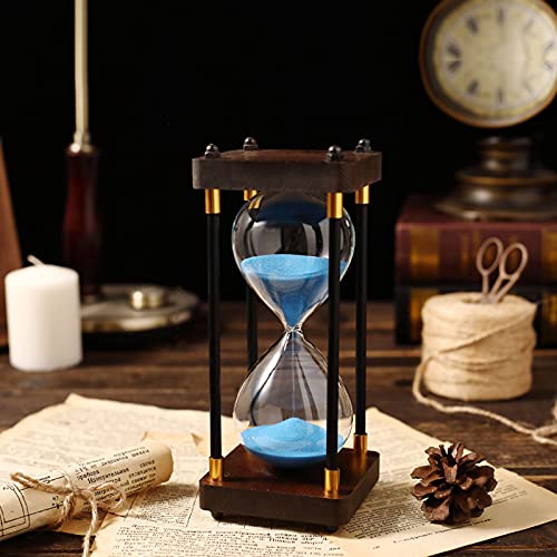 Brogtorl Sanduhr，Sandglass KücheSand Clock Timers，Hourglass,Sanduhr 15 30 45 60 MinutenChronometrie,als dekorative Timeruhr,Küche Timer von Brogtorl