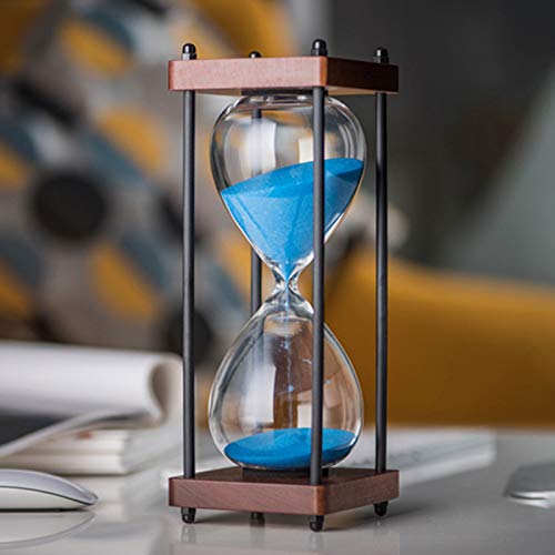 Brogtorl Sanduhren Sanduhr Timer30 Minuten Holzrahmen Sand Timer Home Decoration Arbeit Zeitmanagement-Assistent,- 8 Farben Mode Bunte Einzigartiges kreatives Souvenirgeschenk (15 30 Minuten) von Brogtorl